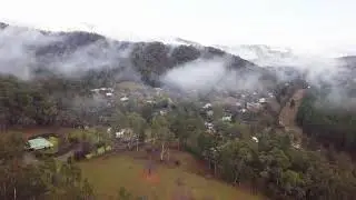 Bright Victoria from the air