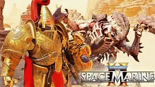 Адептус Кустодес против Тригона Прайма - Warhammer 40k: Space Marine 2 (4K, Мод)