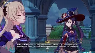 Fischl and Mona (Prinzessin & Lady Megistus roleplay) moments