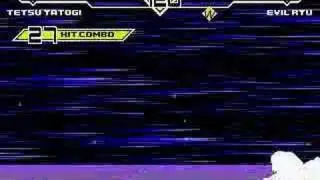 Tetsu (me) vs Evil Ryu (Reu)