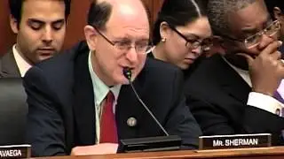 Sherman Speaks on U.S. Foreign Policy at Hearing with Secretary Hillary Clinton on Benghazi Attack