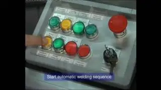 Polysoude High Precision Welding Lathe for Nuclear Control Rods with Endpieces