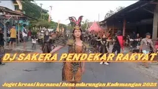 DJ GUSDUR PENDEKAR RAKYAT BY: Agatha audio  ‼️ joget kreasi karnaval desa ndarungan Kademangan 2025
