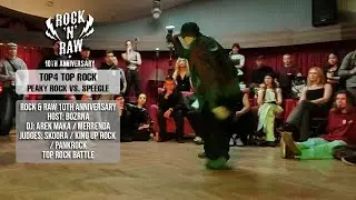 Peaky Rock vs. Speegle (Top4 Top Rock Battle) | ROCK & RAW 10th ANNIVERSARY