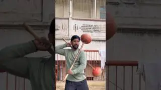 Two Gada Workout At Swaminath Akhada 💪🚩 #gada #mace #gyanindianjori #workout #yt #shorts