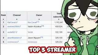 Vedal Is TOP 3 Streamer On Twitch
