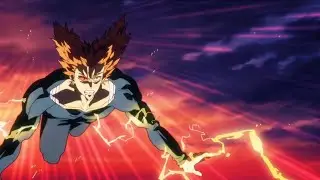 Garou vs King ripper insect god fight