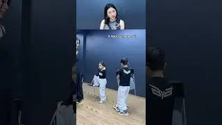 React | Kid models strike super creative poses with chair