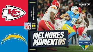Sportv | Los Angeles Chargers vs Kansas City Chiefs | SporTV Melhores Momentos - S&Atilde;O PAULO GAME 2025