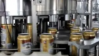 cans filling sealing machine high speed beer filler canning line