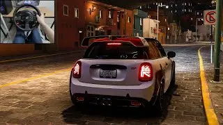 Forza Horizon 5 - Mini Cooper GP [Steering wheel gameplay]