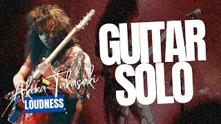 AKIRA TAKASAKI (LOUDNESS) SOLO GUITAR COMPILATION! #akiratakasaki