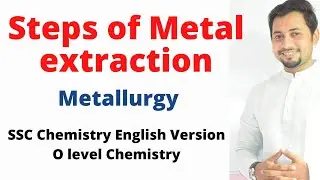01. Metallurgy | Steps of Metal extraction | Minerals and Ores | SSC Chemistry