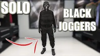 GTA 5 *EASY/SOLO* HOW TO OBTAIN BLACK JOGGERS GLITCH (NEW) 1.50