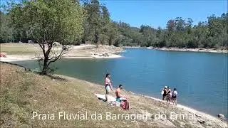 Praia Fluvial do Ermal - Albufeira do Ermal - Ilha do Ermal