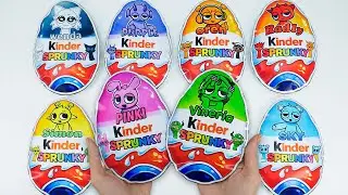 💖Paper Diy💖 Incredibox SPRUNKI PHASE 2 x KINDER JOY Распаковка слепого пакета