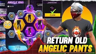 i Got Most Rare Red Angelic Pant in 1 Spin 😭 New Angelic Pants Event Free Fire 