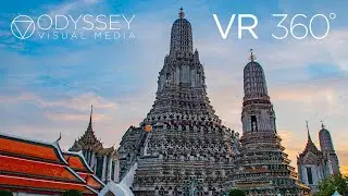 Wat Arun Bangkok Virtual Tour VR 360&deg; Travel Experience Bangkok Thailand บางกอก ประเทศไทย