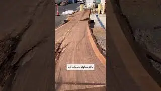 Claro Walnut Wood Veneer vs. Wood Slabs #woodworking