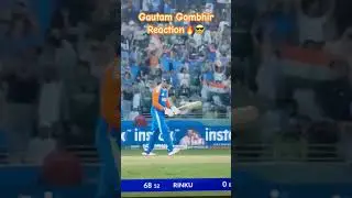 Asia Cup Final Ind Vs Pak Winning Six by Tilak Verma, Gautam Gambhir Reaction #trophy #denied #sky