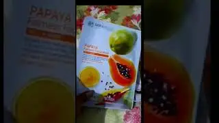 Korean skincare|Mirabelle's fairness sheet mask#shorts #mirabelle #sheetmask #koreansheetmask #song