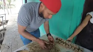 How to Make Nicaraguan Gofios -- with Tomas (something they generally make for the purísima)
