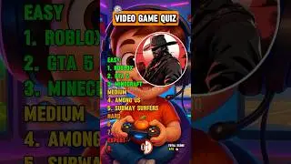 Only True Gamers Can Name These Video Games! 🔥🎮 #videogamequiz #quiz #trivia