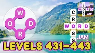 Crossword Jam Levels 431 - 443 Answers