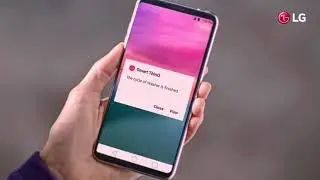 LG Washer with SmartThinQ&reg; Technology &ndash; Washer Status Alert