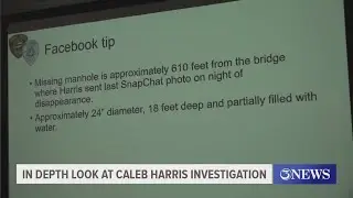 CCPD walks 3NEWS through Caleb Harris investigation one year after his disappearance
