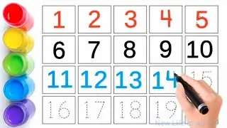 123 Learn Number | ginti | गिनती | 123 counting number | counting 1 to 20 | 123 Number in English