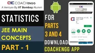 STATISTICS | JEE Main Concepts Part 1 | Properties of Mean | JEE Main 2013, 2014, 2015