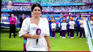 ICC Women&rsquo;s World Cup 2025 Opening Ceremony | National Anthem of India & Sri Lanka