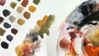 Mastering Watercolors with JUST 3 Colors