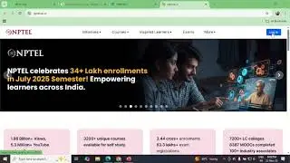 How to download NPTEL Consolidated Marksheet