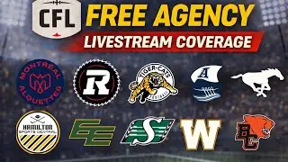CFL 2026 Free Agency Live Stream