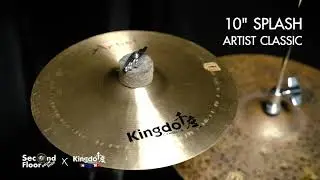 [Second Floor Drum Shop] ฉาบ Kingdo Artist Classic 10