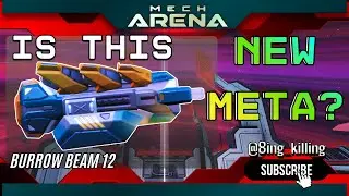 This weapon broke Mech Arena&hellip; Burrow beam is wild. #mecharena #gaming #mr8 #burrow #beam