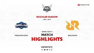 Rebellion Zion vs RRQ Hoshi HIGHLIGHTS MPL ID S9 | RRQ vs RBL ESPORTSTV