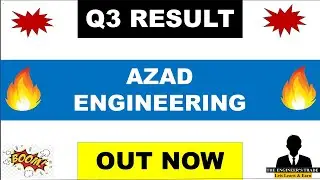 Azad Engineering Q3 Results 2026 | Azad Engineering Results Today | Azad Engineering Share 