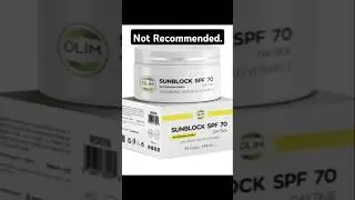 Olim Naturals Sunblock SPF 70|#shorts #skincare #sunblock #song #trending