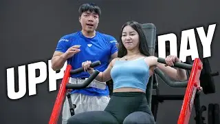 시집 가고싶어하는 예쁜 그녀와 가슴&삼두운동🔥 (미모주의)