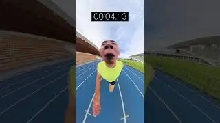 Сможете ли вы выиграть забег на 50 метров?  Легкоатлетический спринт на 100 метров от первого лица