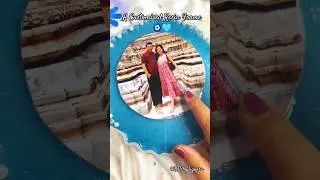 Easy and Quick Resin photo Frame #trending #customized #handmadegifts #resinframes