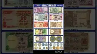 Indian Currencies #india #currency #notes #gk #didyouknowthis #viralshorts