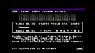 Buddy - Giana Sisters Intro (Pokey-Version) Atari 8 Bit