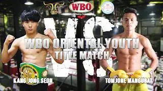 [Teaser] WBO ORIENTAL YOUTH TITLE MATCH