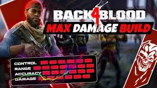 BACK 4 BLOOD 2024 OP HIGH DIFFICULTY ASSAULT RIFLE BUILD! (Deck Guide & Explanation)