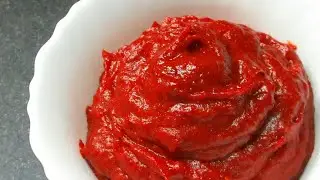How to make Red Chilli Sauce at home - Easy and Quick Red Chilli Sauce