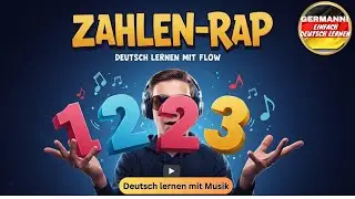 ♫ ZAHLEN-RAP ♫ Deutsch lernen mit Musik | 2025